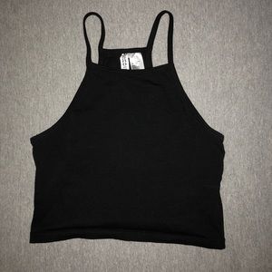 Cropped tank top from h&m.
